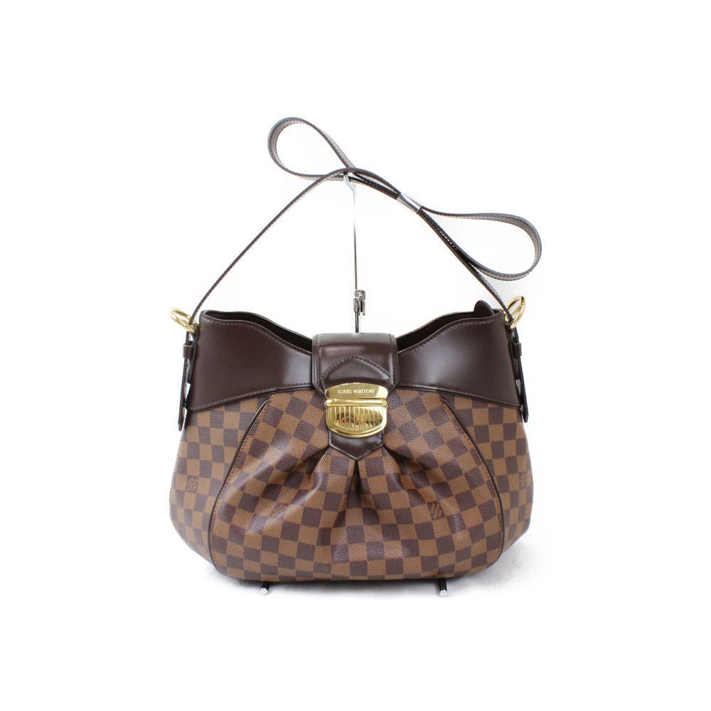 Louis Vuitton Sistina MM Damier Ebene Shoulder Bag